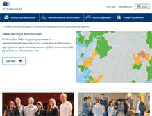 Tablet Screenshot of kskonsulent.no